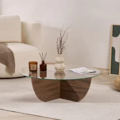 Sohvapöytä Linento Furniture Liya, 90x90cm