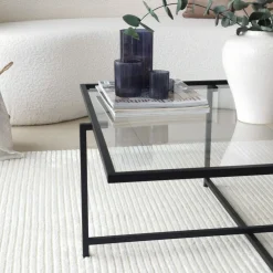 Sohvapöytä Linento Furniture Sun, musta