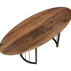 Sohvapöytä Linento Furniture Tuval 070 ruskea/musta