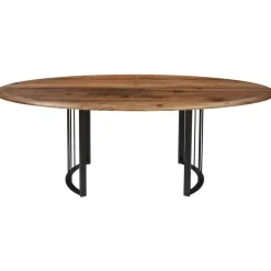 Sohvapöytä Linento Furniture Tuval 070 ruskea/musta