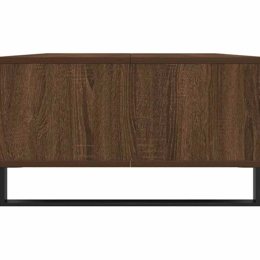 Sohvapöytä ruskea tammi 104x60x35 cm tekninen puu (27099)
