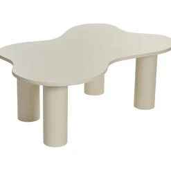 Sohvapöytäsetti Linento Furniture Bloom, kerma