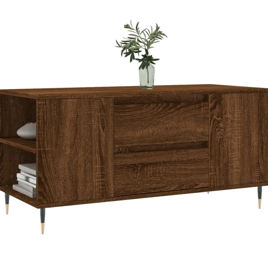 Sohvapöytä tekninen puu 102x44,5x50 cm, eri värejä (31731)