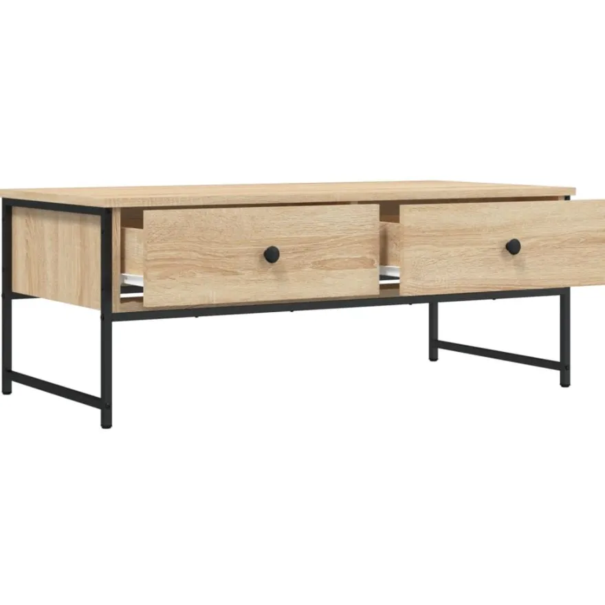 Sohvapöytä tekninen puu, 101x49x39,5 cm, eri värejä (32599)