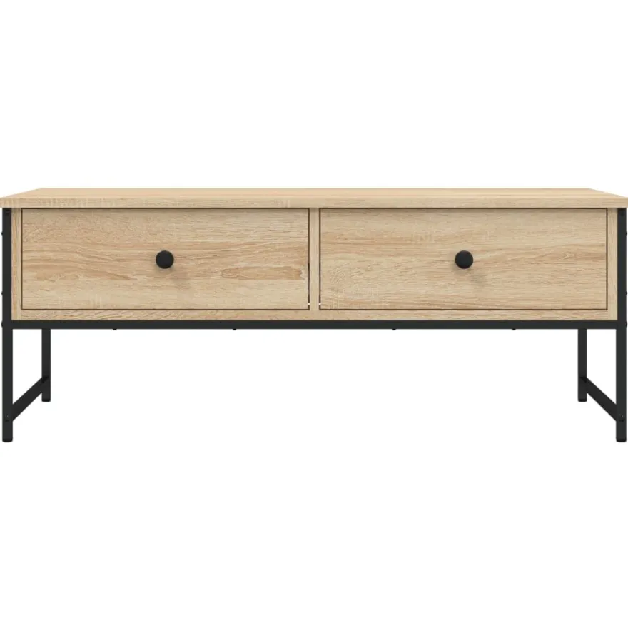 Sohvapöytä tekninen puu, 101x49x39,5 cm, eri värejä (32599)