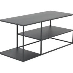 Sohvapöytä Venture Home Staal, 50x120cm, musta