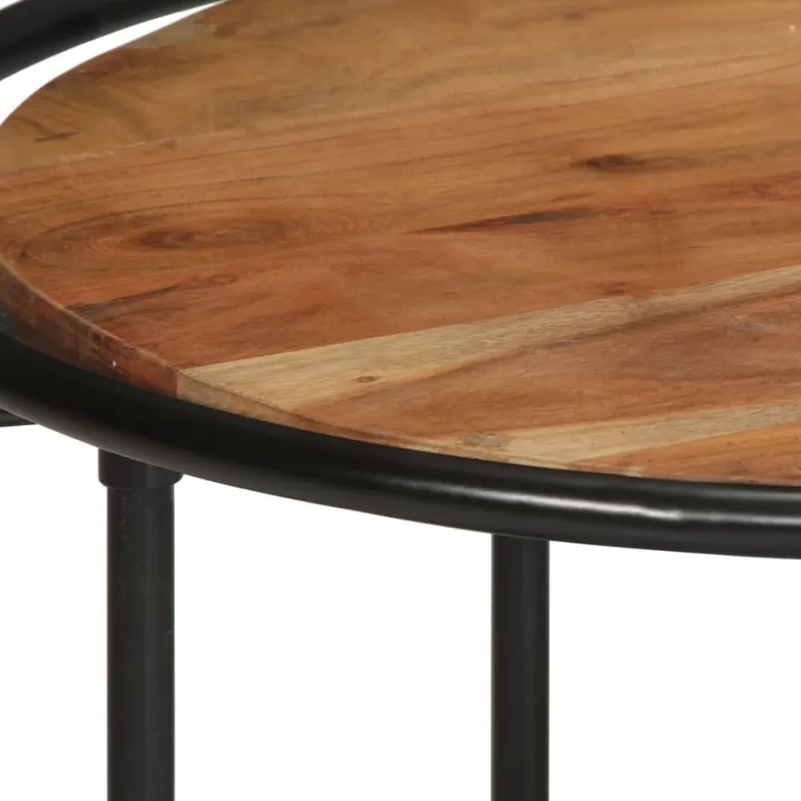 Sohvapöytä, 110x55x40 cm, eri massiivipuumateriaaleja (42381)