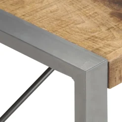 Sohvapöytä 180x90x40 cm karkea mangopuu