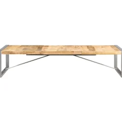 Sohvapöytä 180x90x40 cm karkea mangopuu