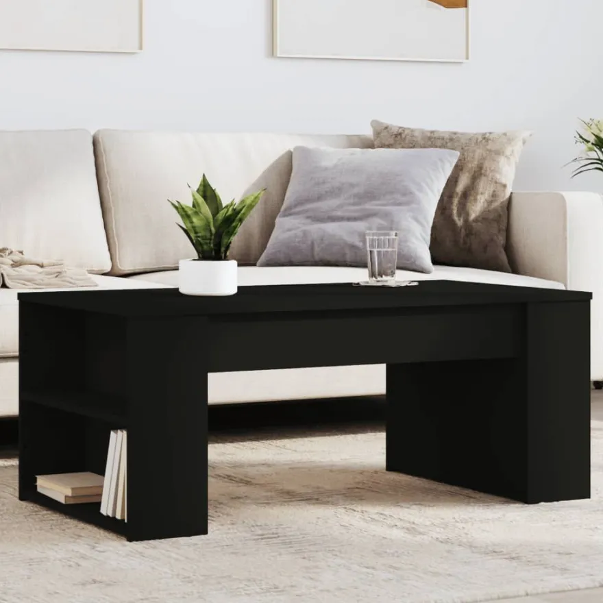 Sohvapöytä, 102x55x42 cm, tekninen puu, eri värejä (33613)
