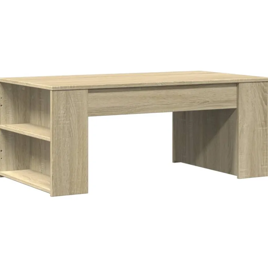 Sohvapöytä, 102x55x42 cm, tekninen puu, eri värejä (33613)