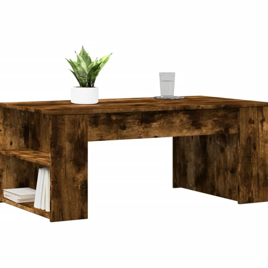 Sohvapöytä, 102x55x42 cm, tekninen puu, eri värejä (33613)
