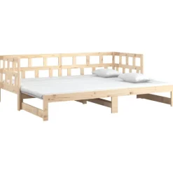 Sohvasänky, ulosvedettävä, 2x (90x200 cm), täysi mänty, eri värejä (14064)