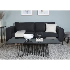 Sohva Venture Home Bolero, 3-istuttava, musta