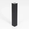 Sokkelin kulmalista Grip 90°, 150mm, musta