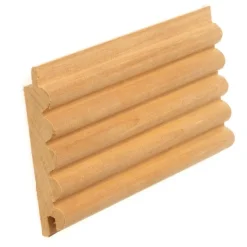 Sormipaneeli Tuuli Sauna STK, 15x80mm, haapa, lämpökäsitelty