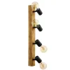 Spottivalaisin Eglo Townshend 3, 4x60W, 630x50mm, E27, IP20, ruskea/musta