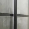 Suihkukaappi Bathlife Betrakta, 900x900mm, suora, musta kehys