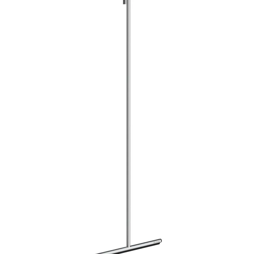 Suihkulattialasta Smedbo Sideline DK2170, kiiltävä kromi