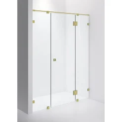 Suihkuovi INR Arc 7 Original, opaalikirkas lasi, eri profiileja, mittatilaus