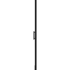 Suihkuovi karkaistu lasi 100x178cm musta