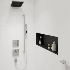 Suihkusetti Hansgrohe Pulsify E 100 1jet Ecosmart, tanko 90 cm, kromi