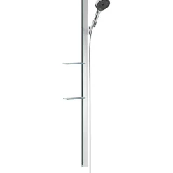 Suihkusetti Hansgrohe Rainfinity 130 3jet PowderRain Ecosmart, tanko 150 cm, saippua-alusta, kromi