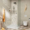 Suihkutanko Hansgrohe Unica S Puro, 65 cm, Easy slide -liu'ulla ja Isiflex-suihkuletkulla 160 cm, kromi