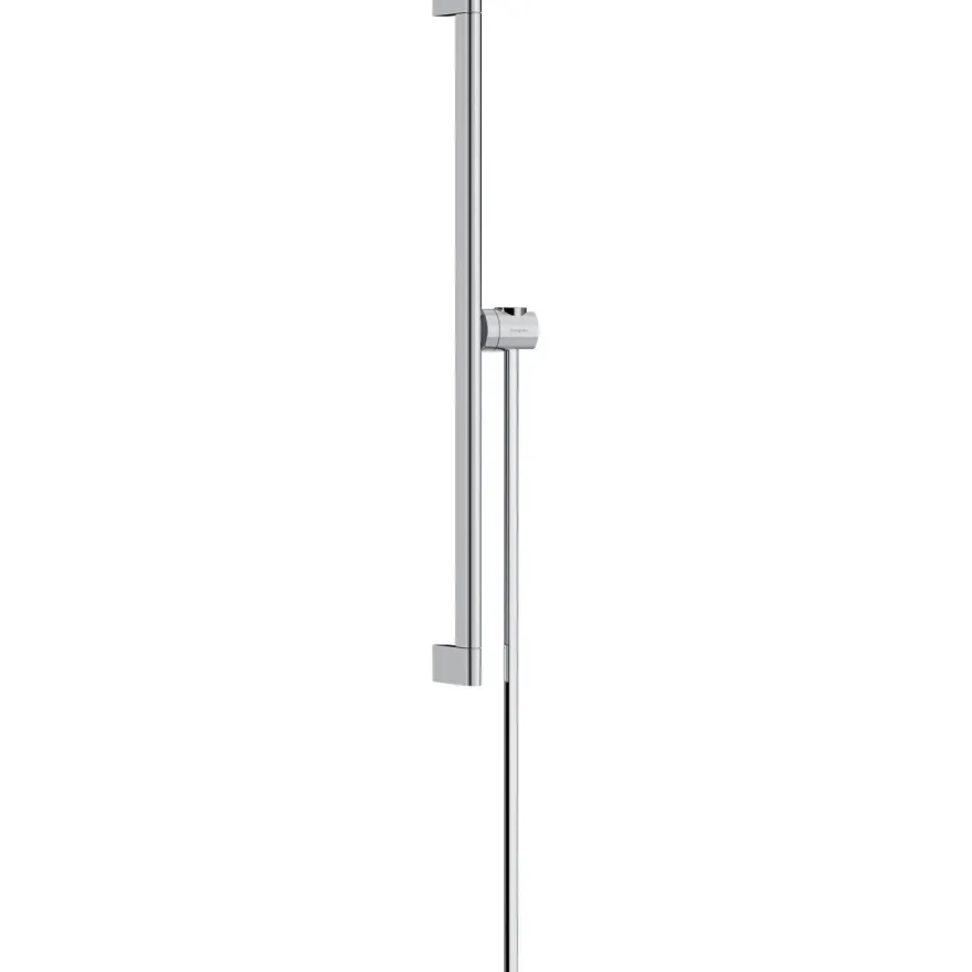 Suihkutanko Hansgrohe Unica S Puro, 65 cm, Easy slide -liu'ulla ja Isiflex-suihkuletkulla 160 cm, kromi