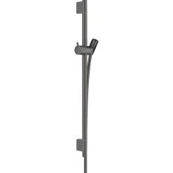 Suihkutanko Hansgrohe Unica S Puro, 65 cm, suihkuletkulla, harjattu musta kromi