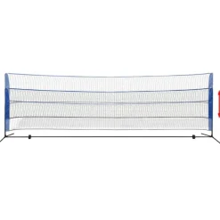 Sulkapalloverkko ja sulkapallot, 500x155cm