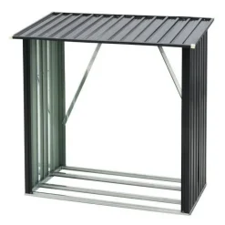 Suojakatos polttopuille Tarmo, 1.35m², teräs