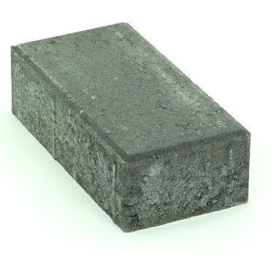 Suojatiekivi Rudus Kartanokivi 80, 278x138x80mm, sileä, musta