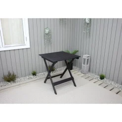 Taitettava puutarhapöytä Baltic Garden Wilma 65x65cm er värejä