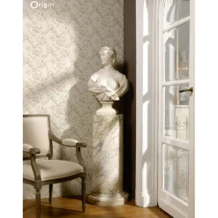 Tapetti Bloomingdale 326130, kukka, maalaisromanttinen, beige