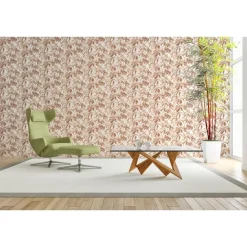 Tapetti Decor Maison Silva 5370-1, kasvi, punainen