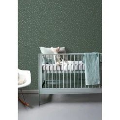 Tapetti Esta Forest Friends 139275, pilkullinen, vihreä