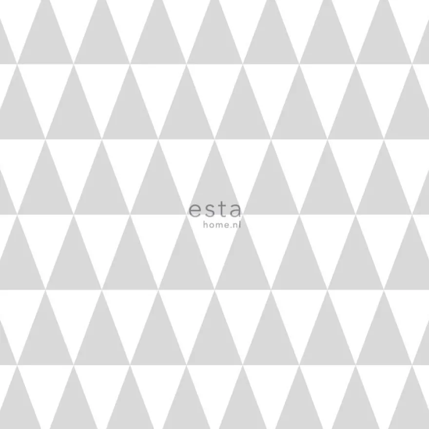 Tapetti Esta Little Bandits 128842, graafinen/geometrinen, moderni, harmaa/valkoinen