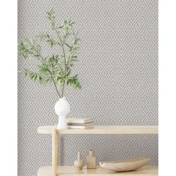 Tapetti Flora salmiakkiruutu, vinyylipinta, graafinen/geometrinen, eri värejä