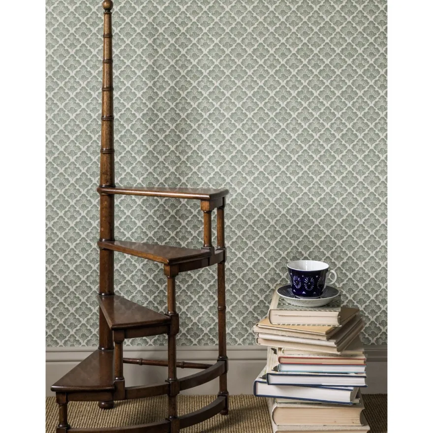 Tapetti Långelid/Von Brömssen Laura, non-woven, kasvi, ornamentti