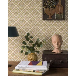 Tapetti Långelid/Von Brömssen Laura, non-woven, kasvi, ornamentti