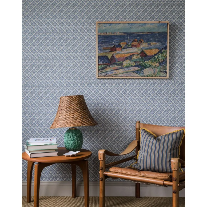 Tapetti Långelid/Von Brömssen Laura, non-woven, kasvi, ornamentti