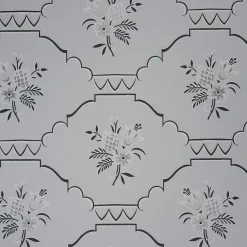 Tapetti Sandudd Arkiv 5129-4, 0,53x11,2m, non-woven, vintage, valkoinen/musta