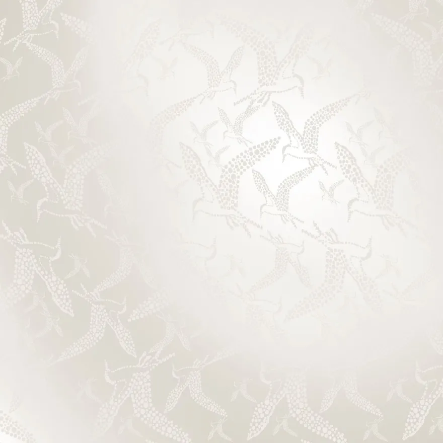 Tapetti Sandudd Ivana Helsinki Tiira 5246-2, helmiäinen/valkoinen, non-woven