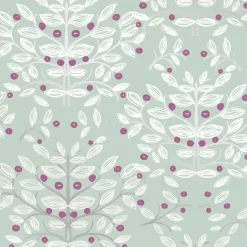 Tapetti Sandudd Rolleri 9 5283-2, 0,53x11,2m, non-woven, kasvi, vihreä/valkoinen