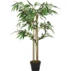 Tekokasvi bambupuu, 760 lehteä, 120 cm