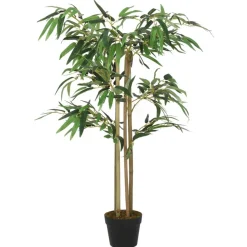 Tekokasvi bambupuu, 760 lehteä, 120 cm