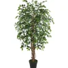 Tekopuu Home4You WIND FICUS K150 cm, vihreä