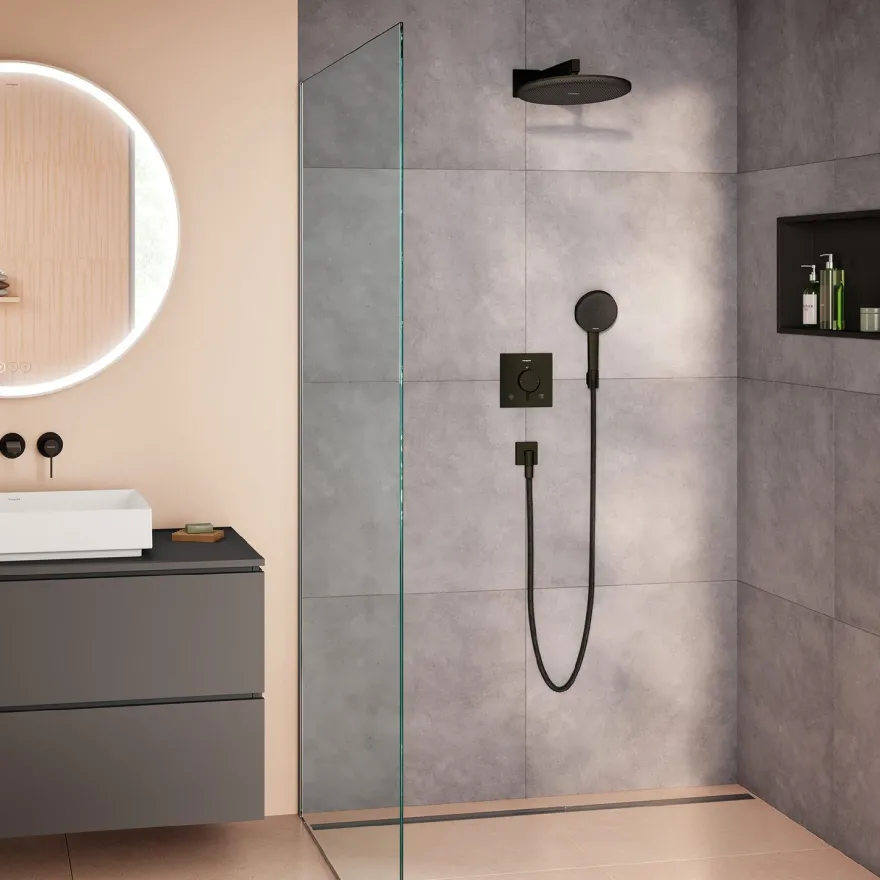 Tekstiilisuihkuletku Hansgrohe Designflex 160cm, mattamusta