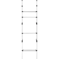 Teleskooppinen vaatekaappijärjestelmä hyllyillä alumiini, 70cm